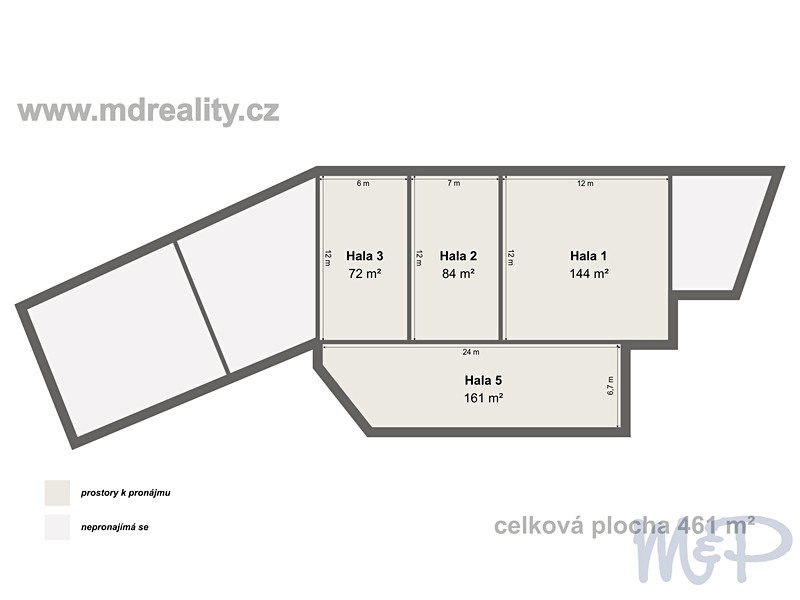 Pronájem komerční nemovitosti 461 m² – pohled 4