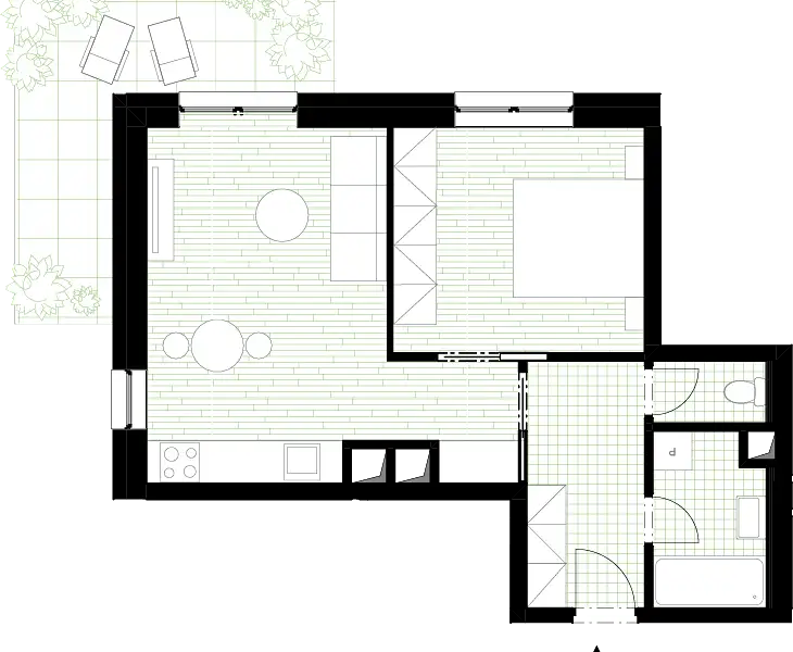 Prodej bytu 2+kk 64 m², Rychnov nad Kněžnou – náhled fotky 3