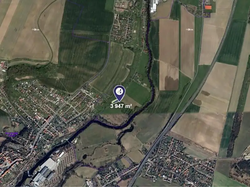 Prodej pole 3947 m², Benátky nad Jizerou – náhled fotky 2