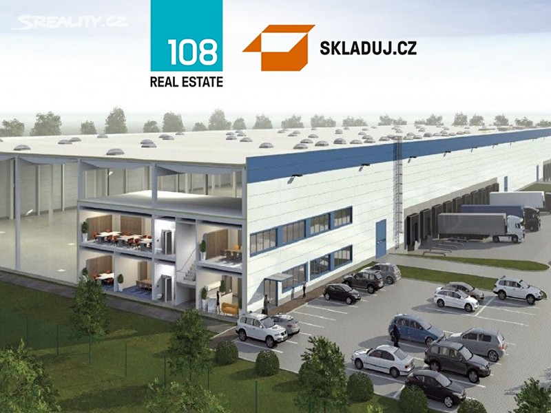 Pronájem skladového prostoru 4 342 m² – pohled 2