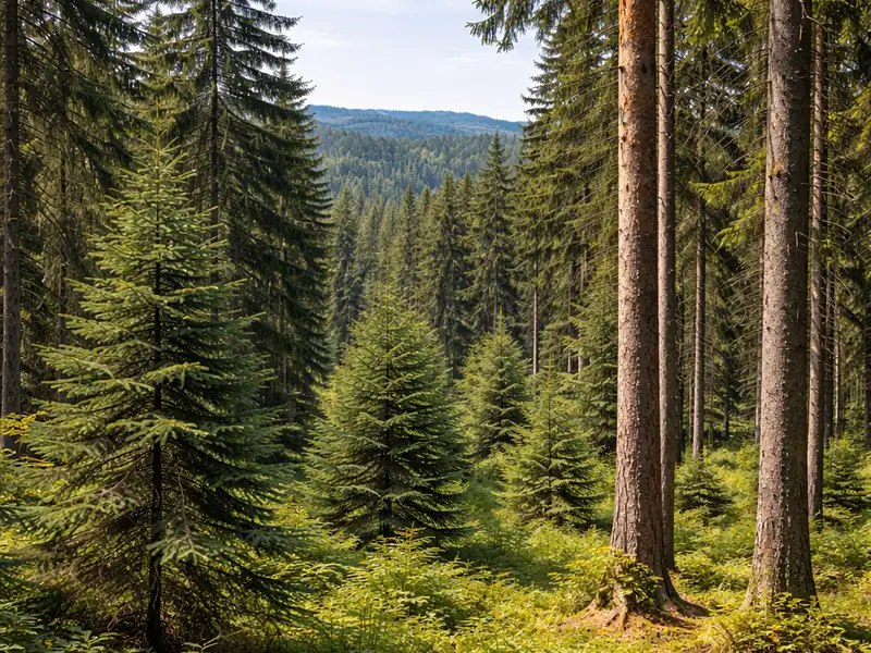 Prodej lesa 30897 m², Svatá Maří – náhled fotky 3