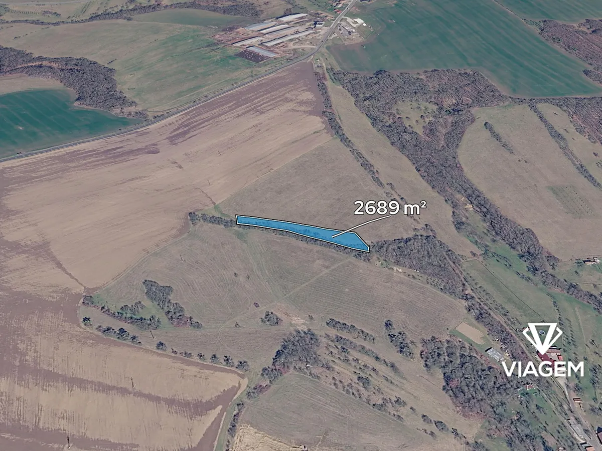 Prodej podílu 5/8 pole 1680 m²