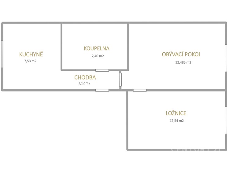 Wohnung 2+1 zum Kauf, 43 m² (5 von 14)