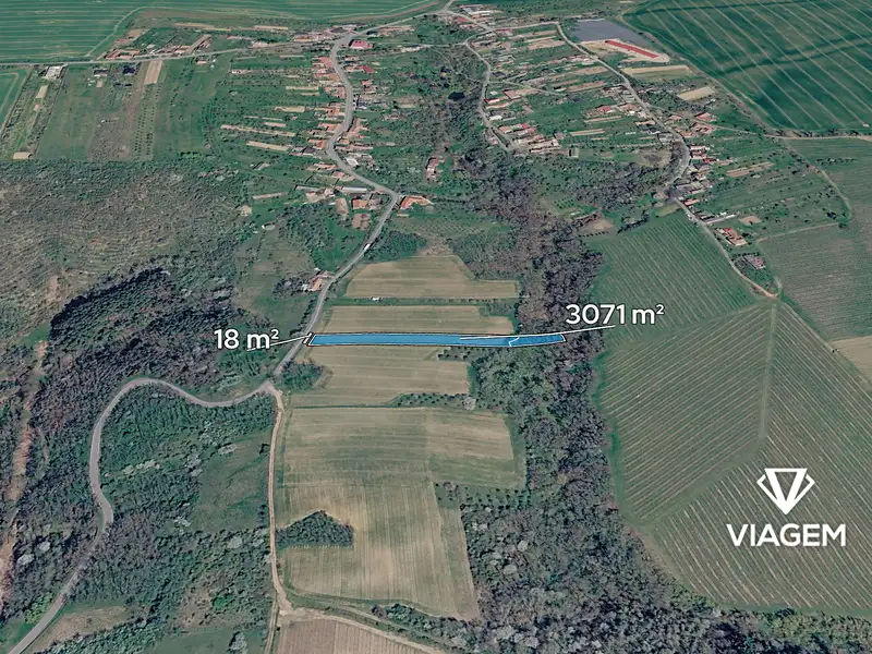 Prodej pole 3089 m², Újezdec – náhled fotky 1