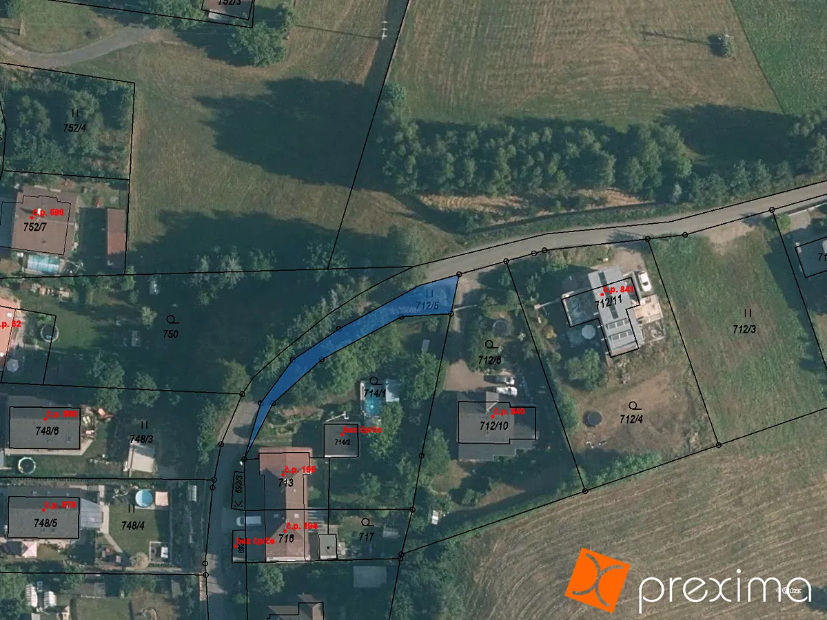Prodej zahrady 207 m²
