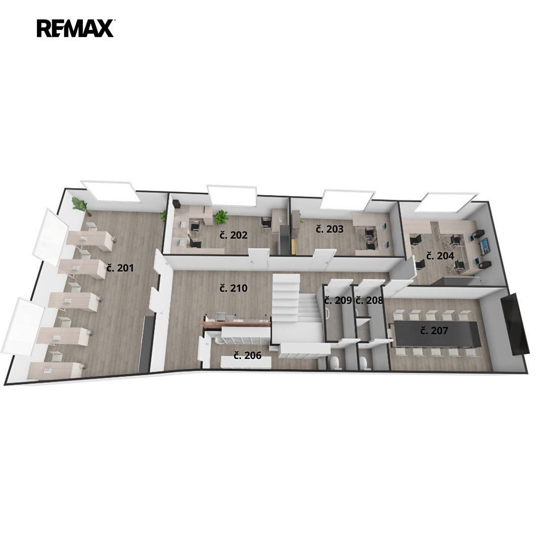 Pronájem kanceláře 74 m² – fotografie 3
