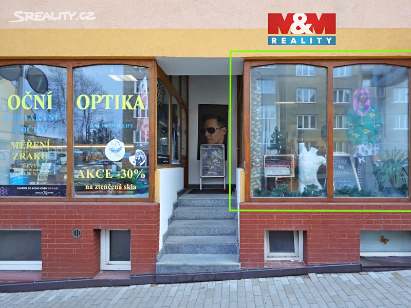 Pronájem obchodního prostoru 64 m², Havlíčkův Brod