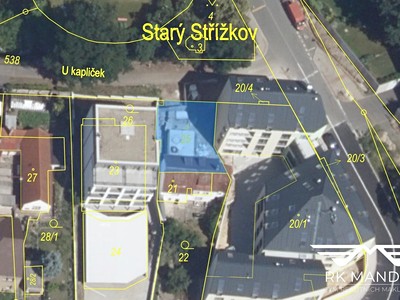 Prodej  stavebního pozemku 167 m²