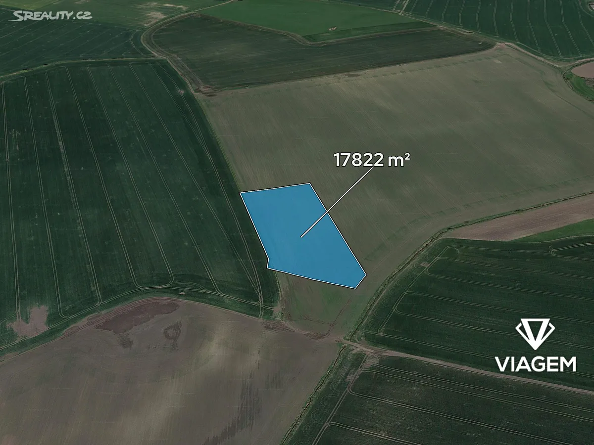 Prodej pole 17822 m², Cholenice