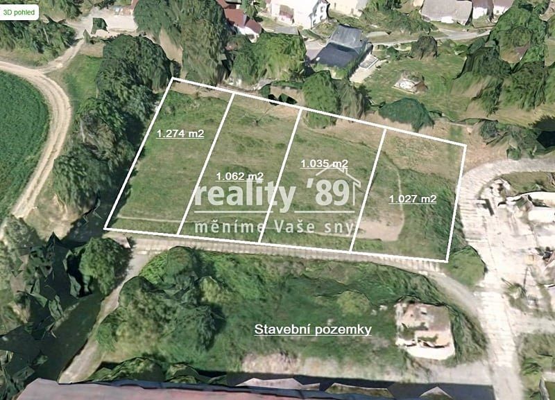 Prodej stavebního pozemku 5170 m²