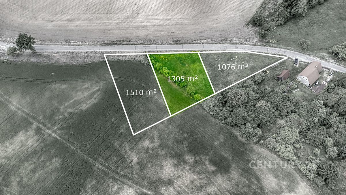 Prodej stavebního pozemku 1305 m² – fotografie 3