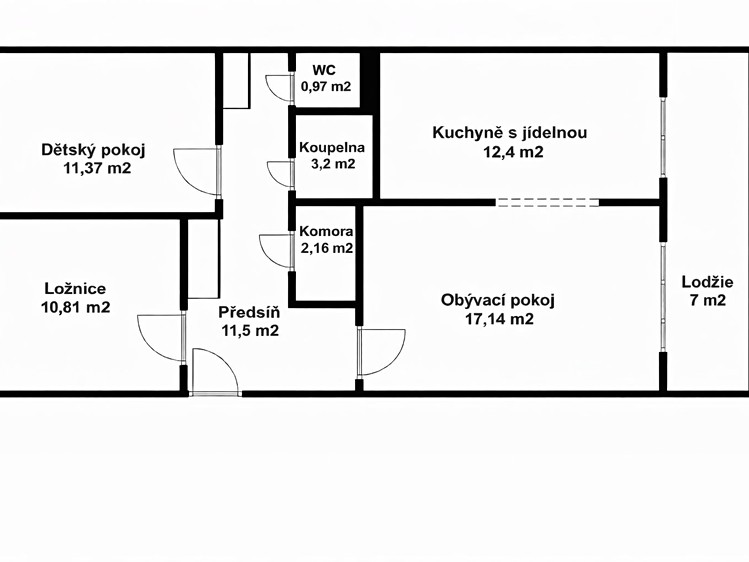 Prodej bytu 3+1, 78 m² (5 z 25)