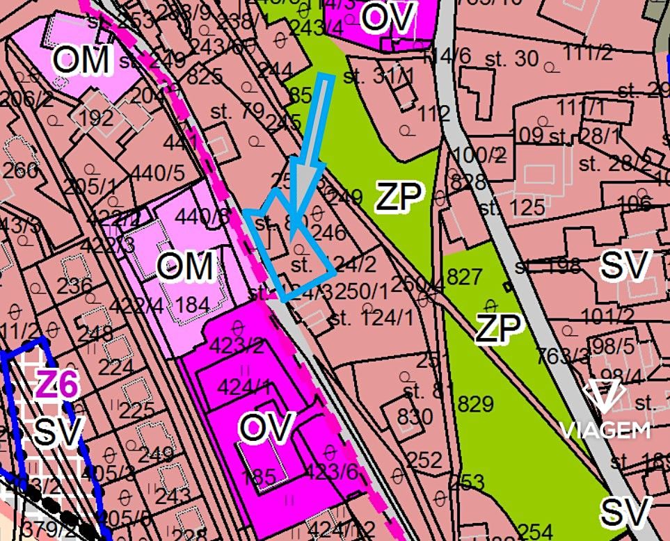 Prodej stavebního pozemku 1022 m² – fotografie 2