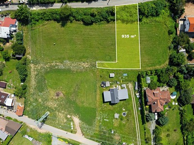 Prodej  stavebního pozemku 935 m²