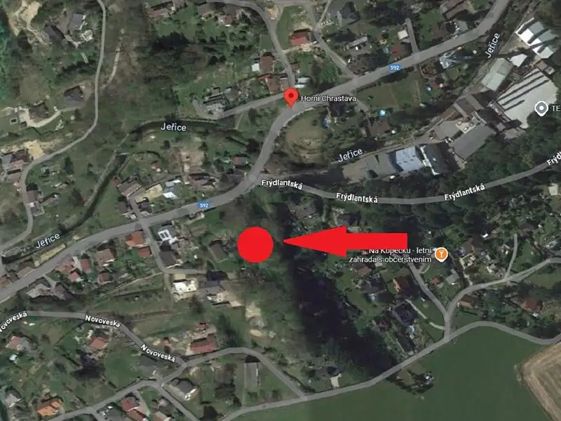 Prodej stavebního pozemku 920 m², Chrastava – náhled fotky 1