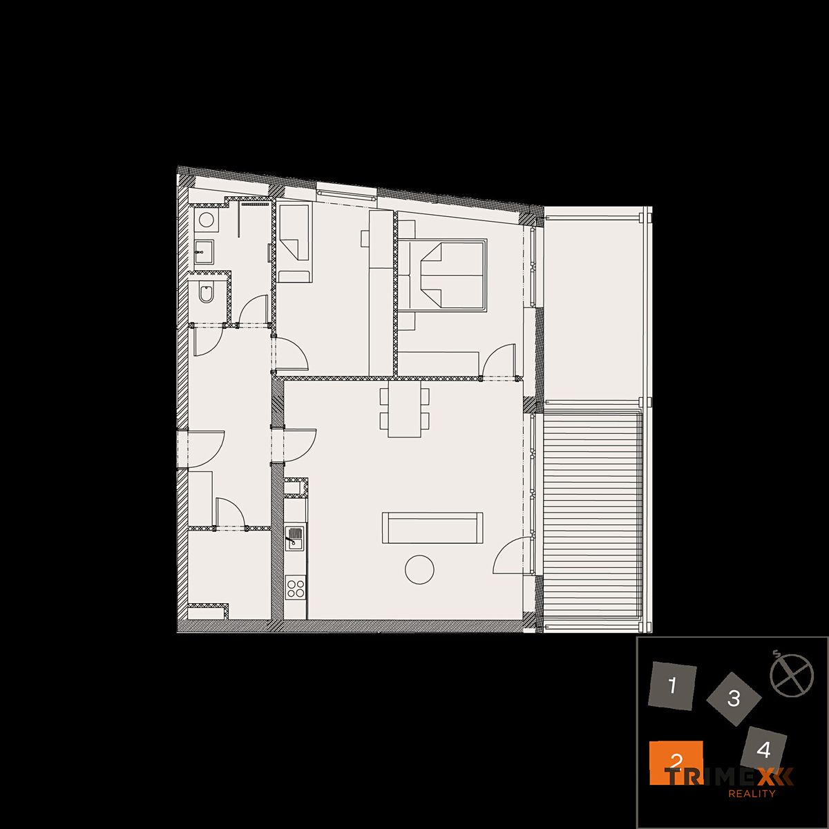 Prodej bytu 3+kk 79 m² – fotografie 2