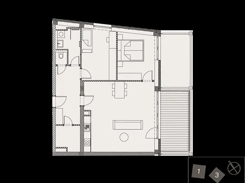 Prodej bytu 3+kk 79 m², Valašské Meziříčí – náhled fotky 2