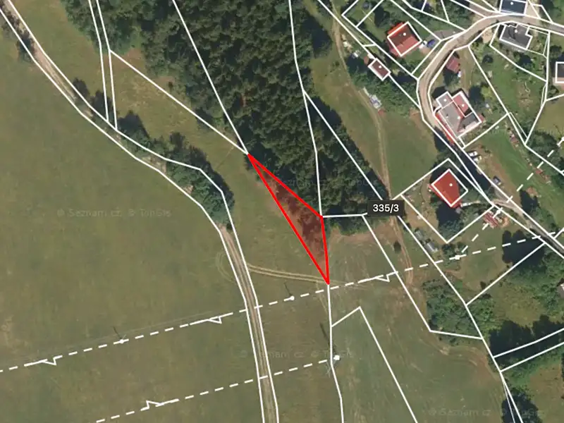 Prodej zahrady 450 m², Lučany nad Nisou – náhled fotky 1