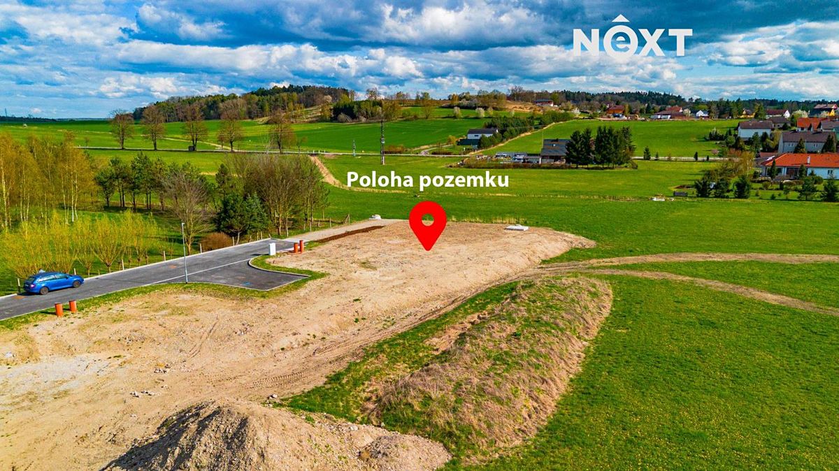Prodej stavebního pozemku 1265 m² – fotografie 3
