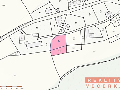 Prodej  stavebního pozemku 1 061 m²