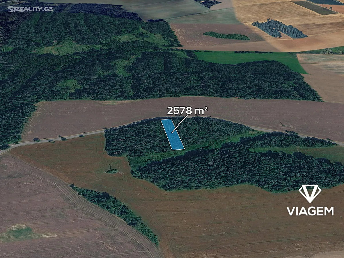 Prodej lesa 2578 m², Hradiště