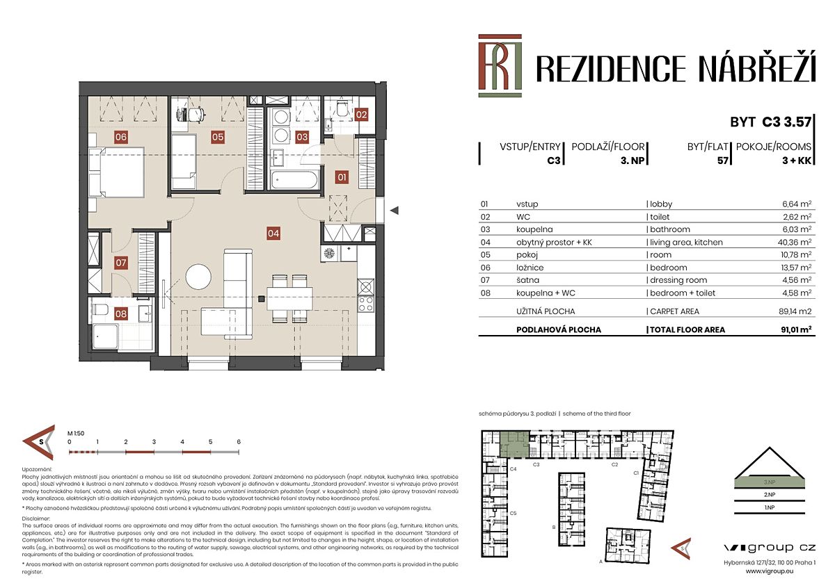 Prodej bytu 3+kk 89 m² – fotografie 2