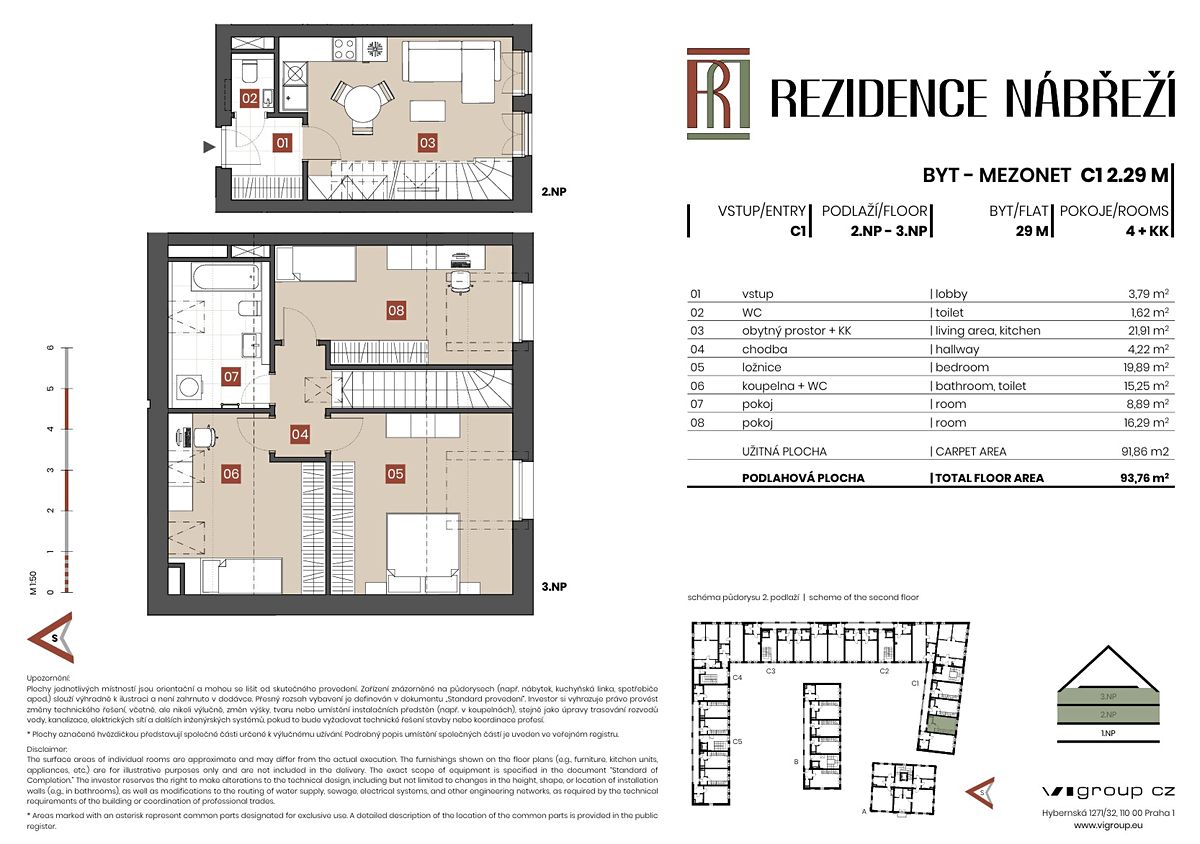 Prodej bytu 4+kk 92 m² – fotografie 2