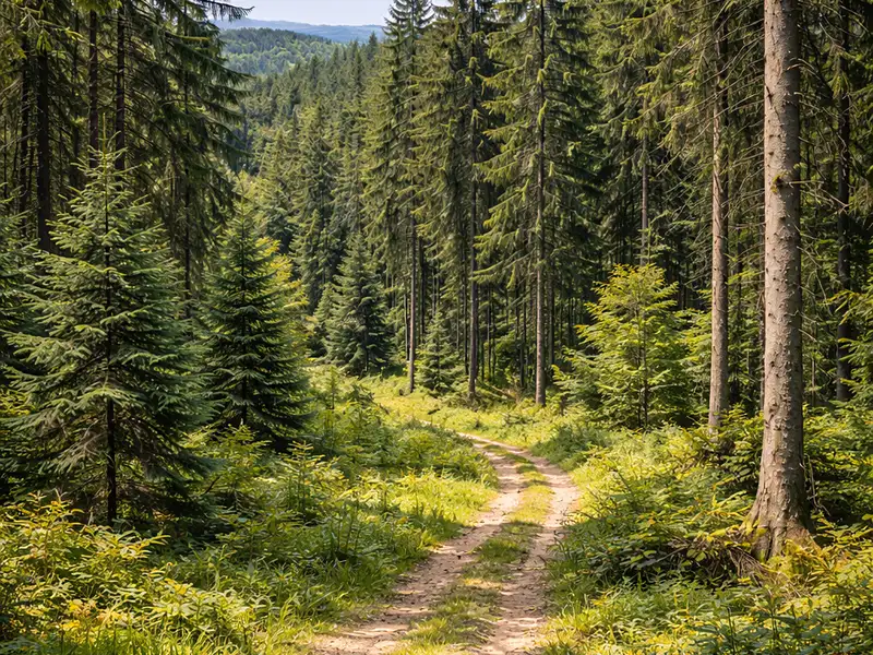 Prodej lesa 30897 m², Svatá Maří – náhled fotky 2