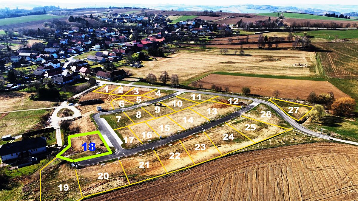 Prodej stavebního pozemku 935 m²