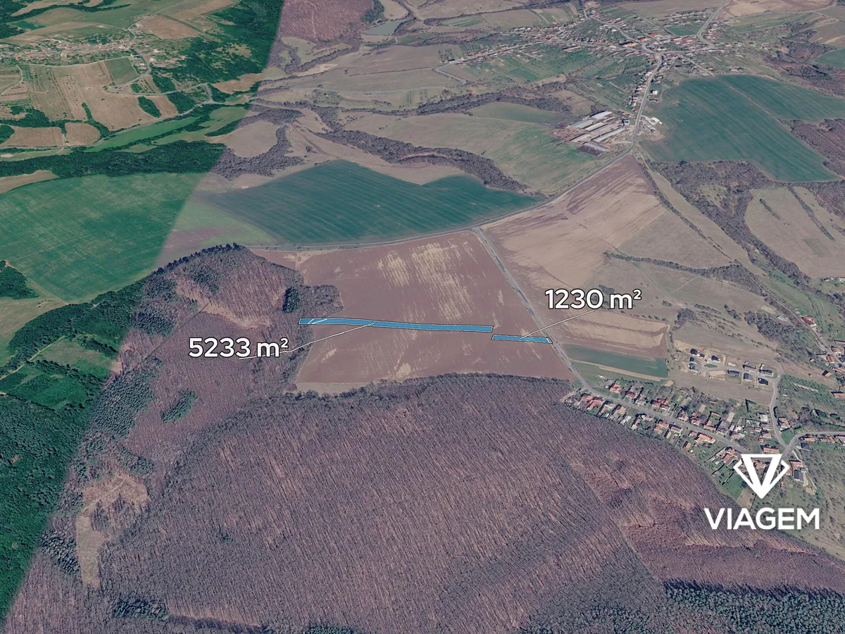Prodej podílu 5/8 pole 4039 m²