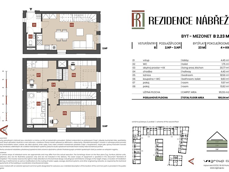 Prodej bytu 4+kk, 96 m² (2 z 13)