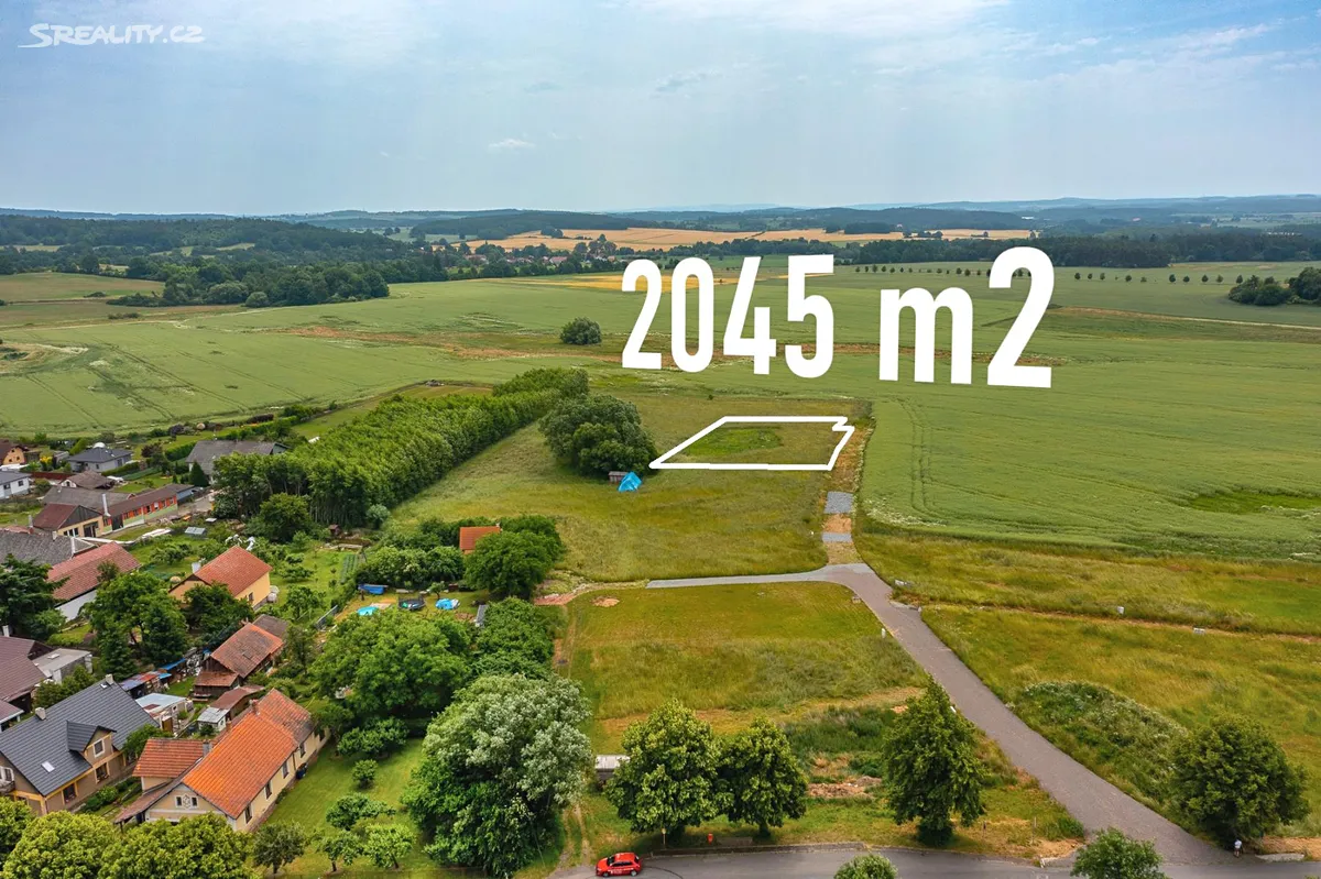 Prodej stavebního pozemku 2045 m², Lazsko