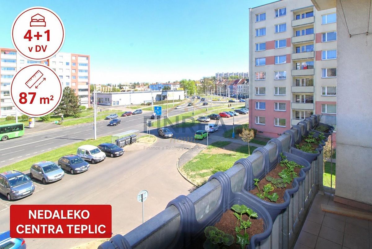 Prodej bytu 4+1 82 m², Teplice – fotka 1 z 3