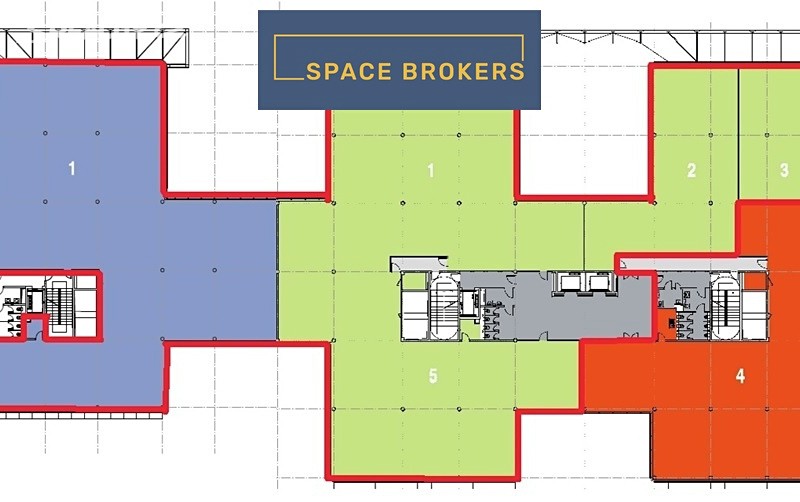 Pronájem kanceláře 488 m² – pohled 4