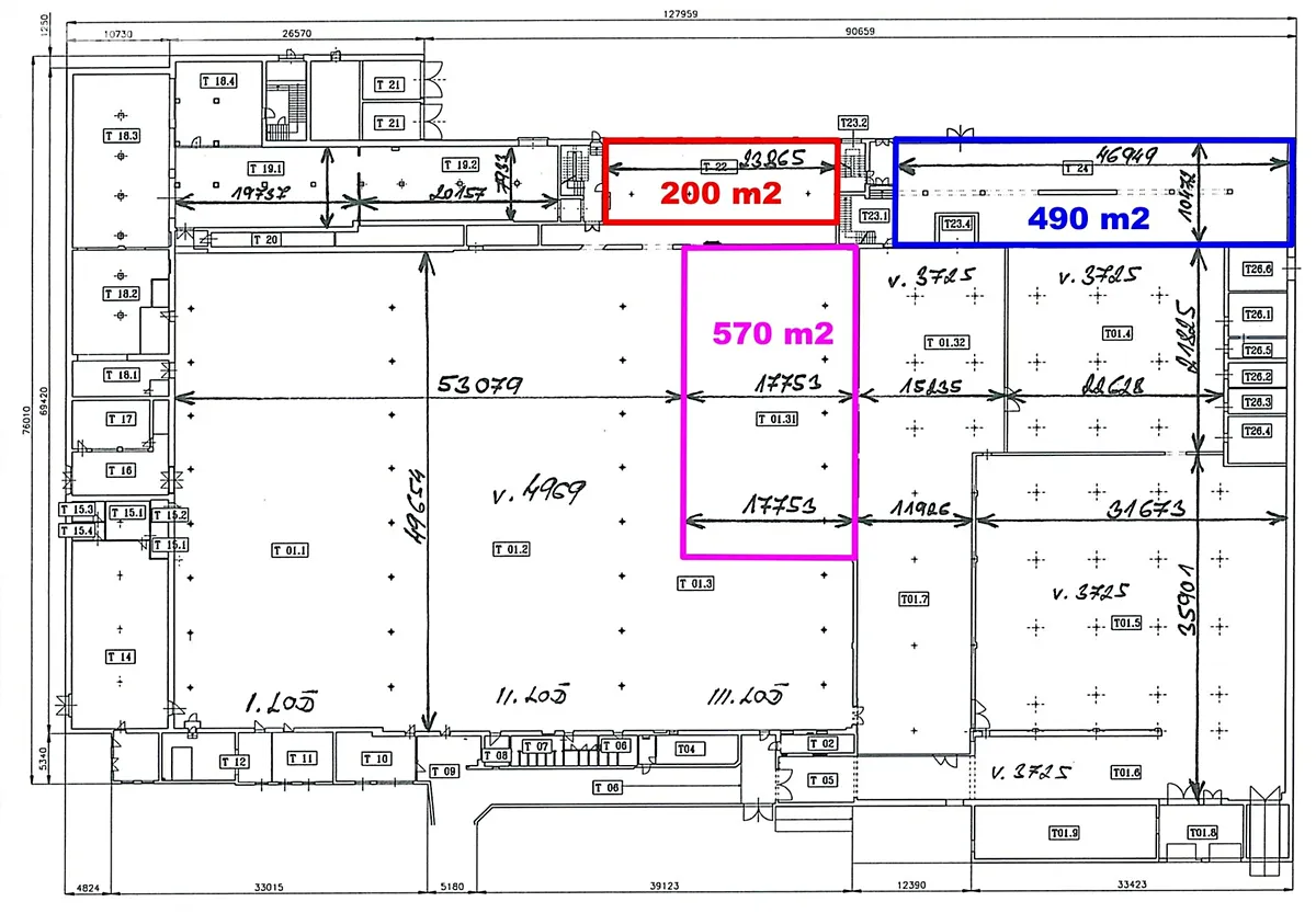 Pronájem skladového prostoru 570 m² – další