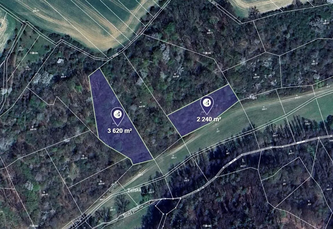 Prodej louky 5860 m²