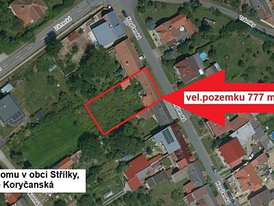 Prodej stavebního pozemku 777 m²