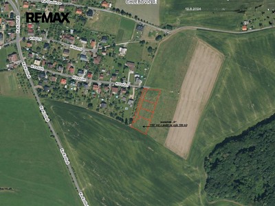 Prodej  stavebního pozemku 1 386 m²