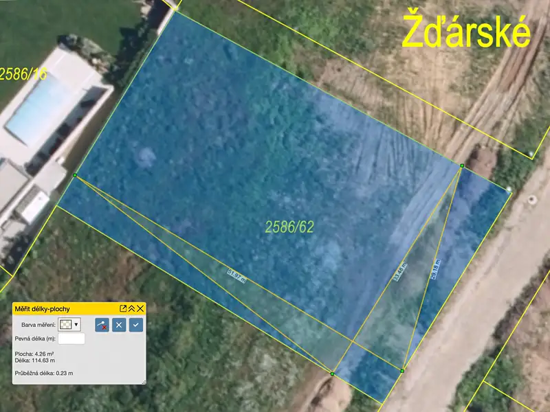 Prodej stavebního pozemku 1690 m², Drásov – náhled fotky 2
