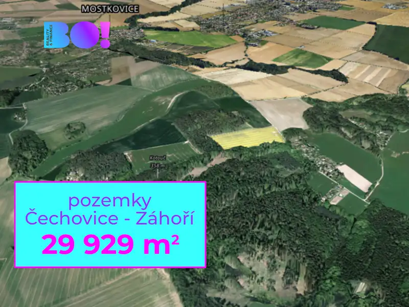Prodej pole 29929 m², Prostějov – náhled fotky 1