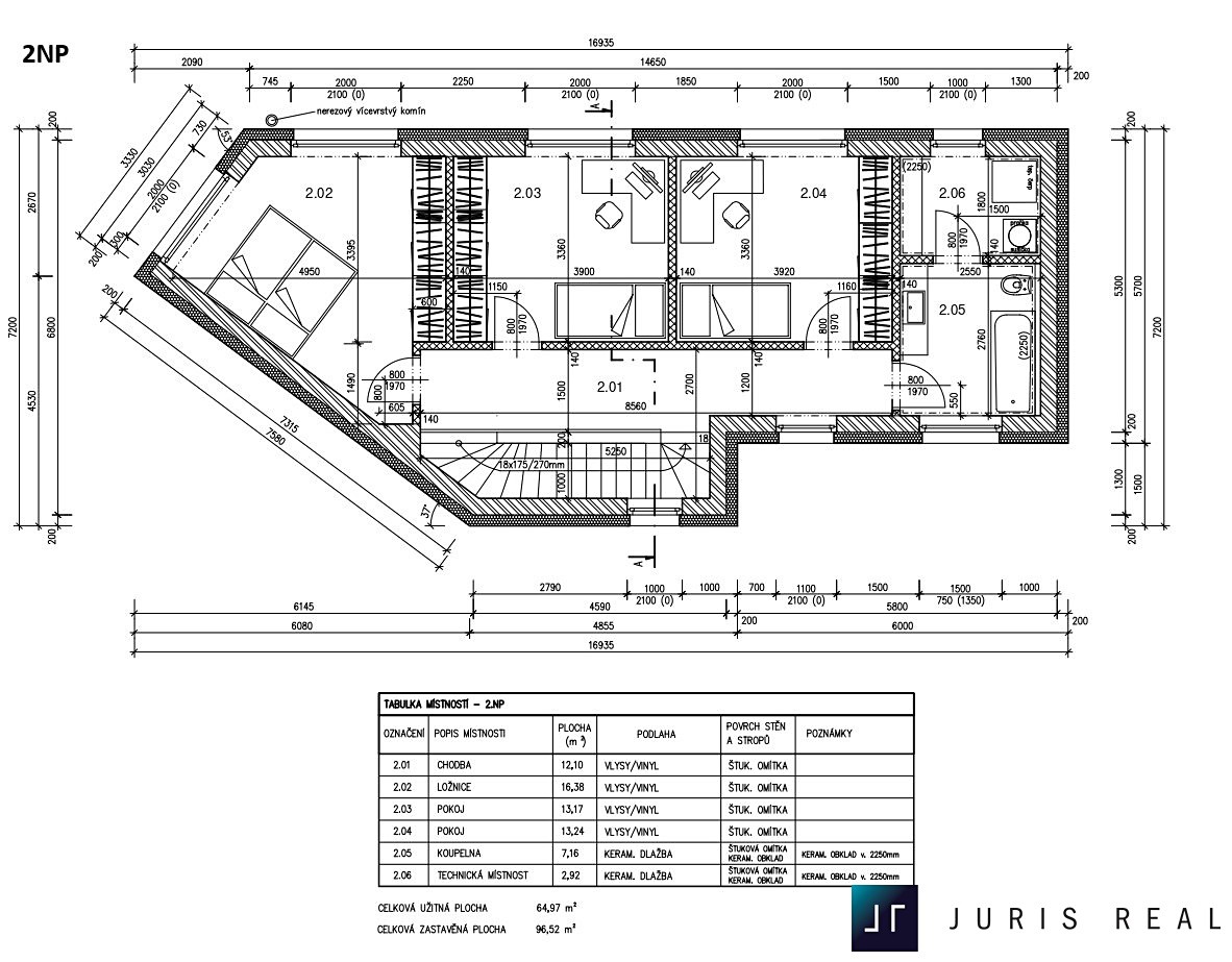 Prodej  rodinného domu 137 m², pozemek 900 m² – pohled 4