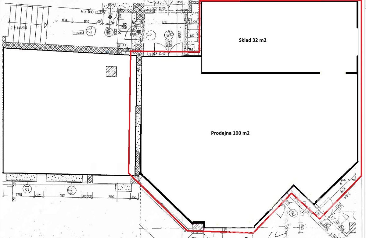 Pronájem obchodního prostoru 132 m² – fotografie 4