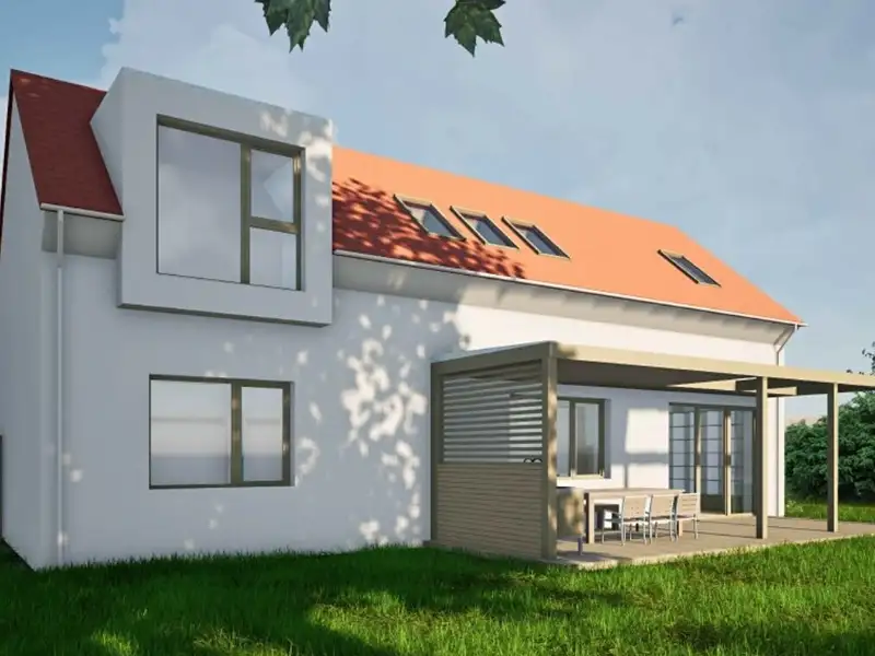 Prodej stavebního pozemku 1906 m², Ústrašín – náhled fotky 1
