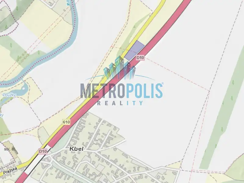 Prodej komerčního pozemku 4661 m², Benátky nad Jizerou – náhled fotky 2