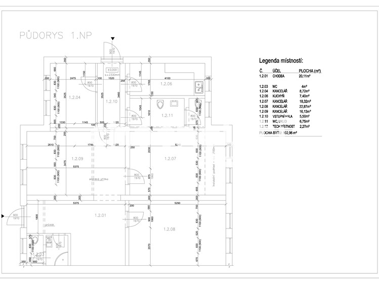 Pronájem komerčního prostoru, 157 m² (46 z 47)
