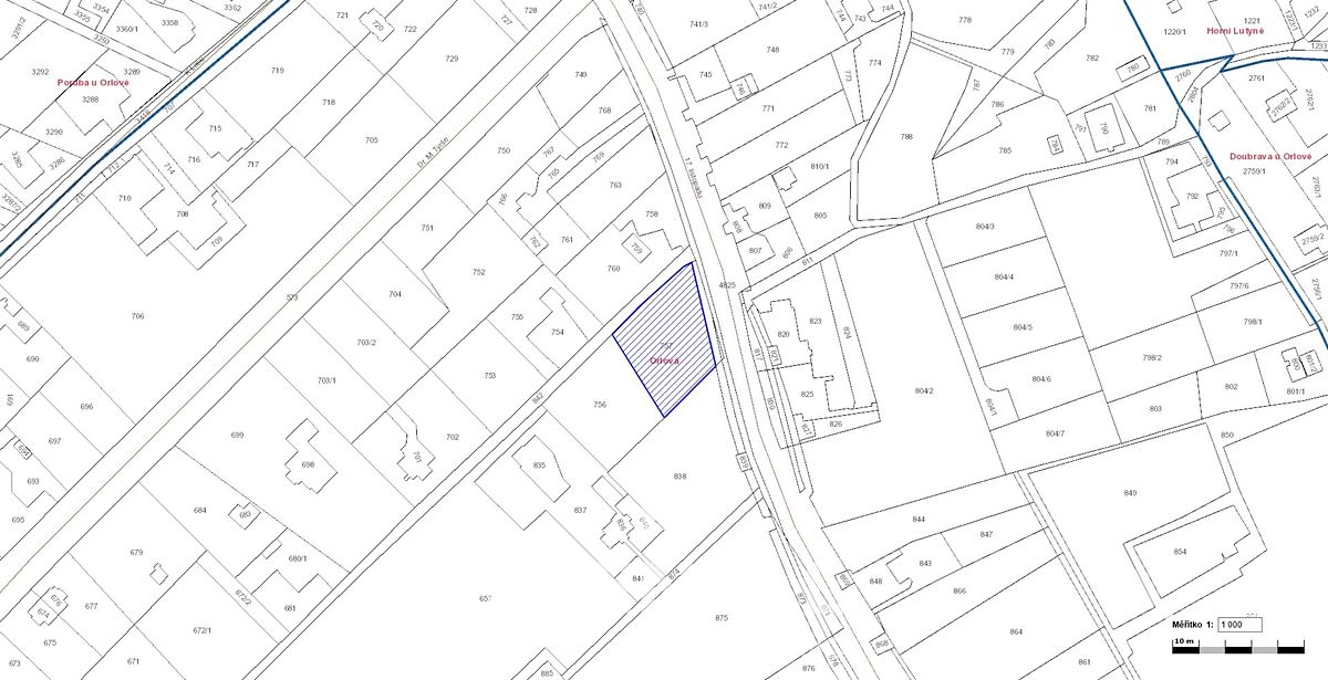 Prodej stavebního pozemku 1272 m² – fotografie 3