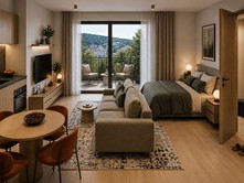 Prodej bytu 1+kk 49 m² (Jednopodlažní)