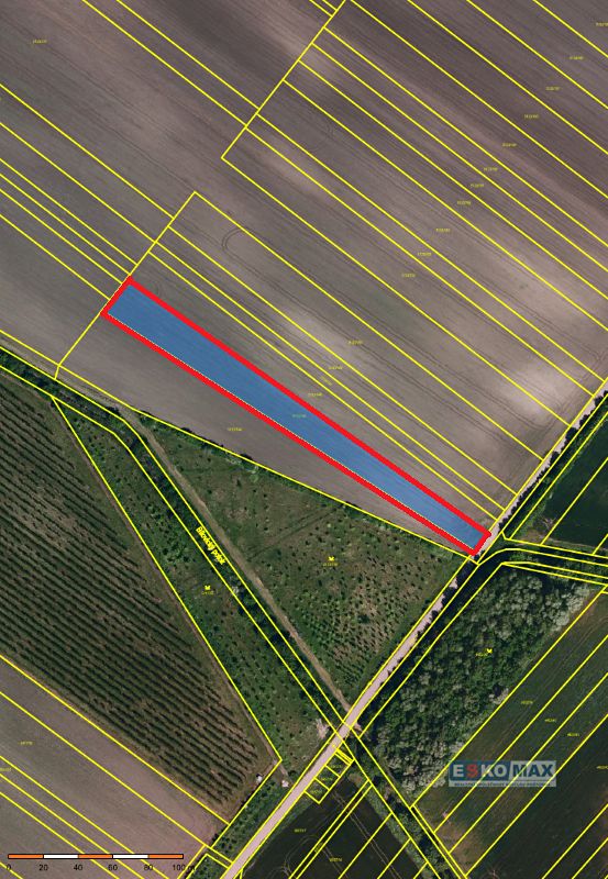 Prodej pole 4600 m², Velké Bílovice – fotka 1 z 3