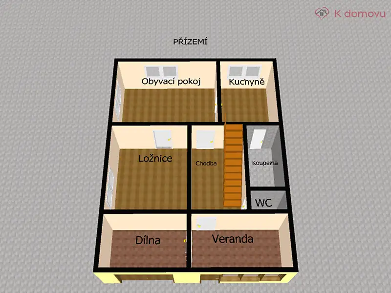 Prodej rodinného domu 64 m², pozemek 518 m², Přerov – náhled fotky 2