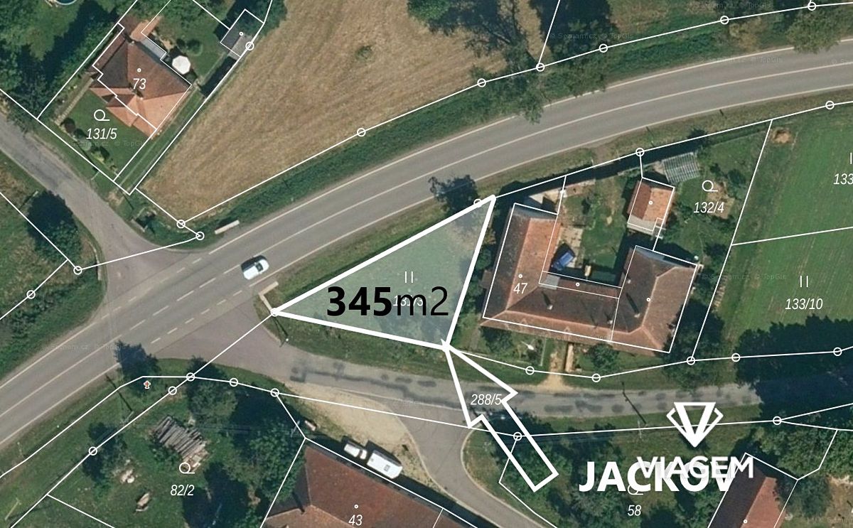 Prodej zahrady 345 m²